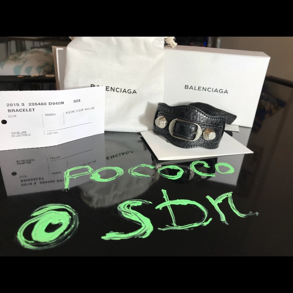 Authentic Balenciga bracelet